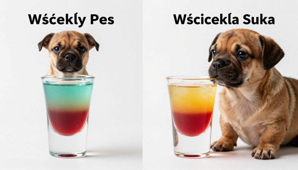 Porównanie wściekłego psa i wściekłej suki drink