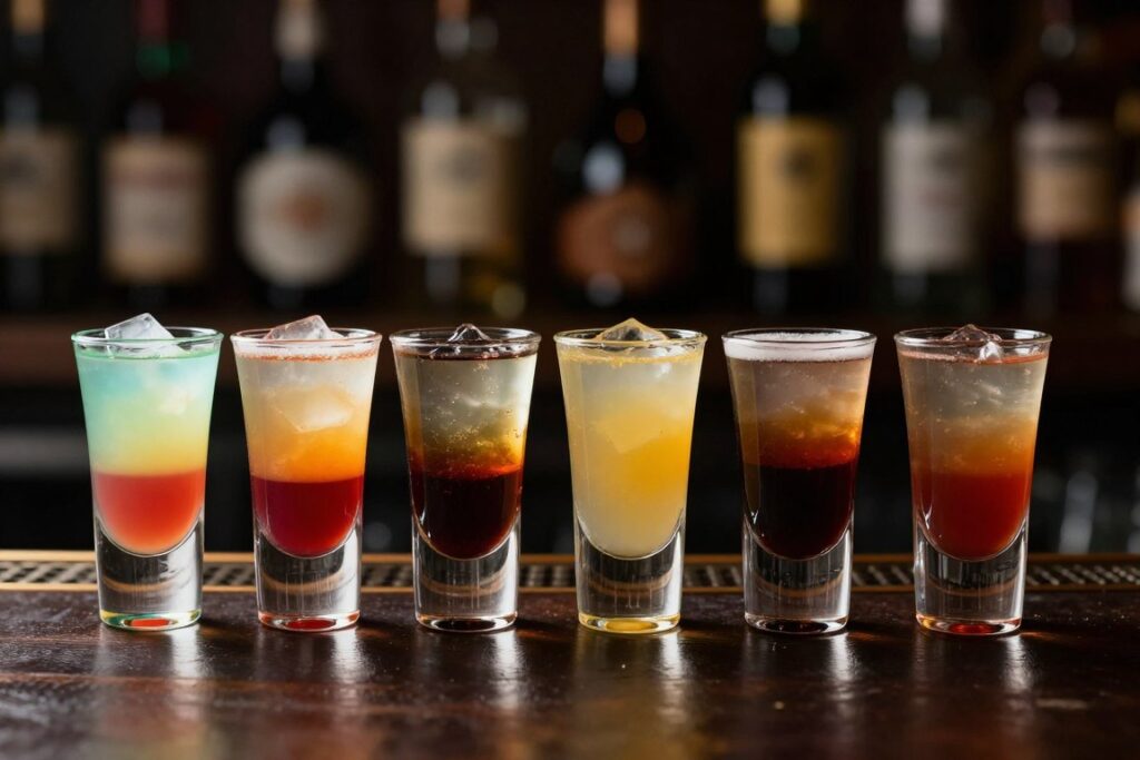 Różne warianty wściekłego psa drink