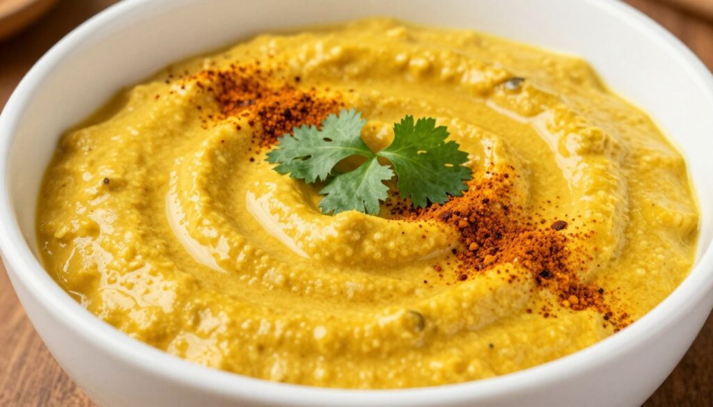 Złoty sos curry z jogurtu