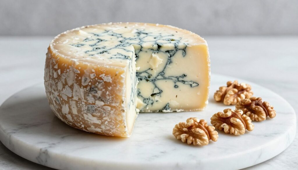 ser gorgonzola i orzechy włoskie