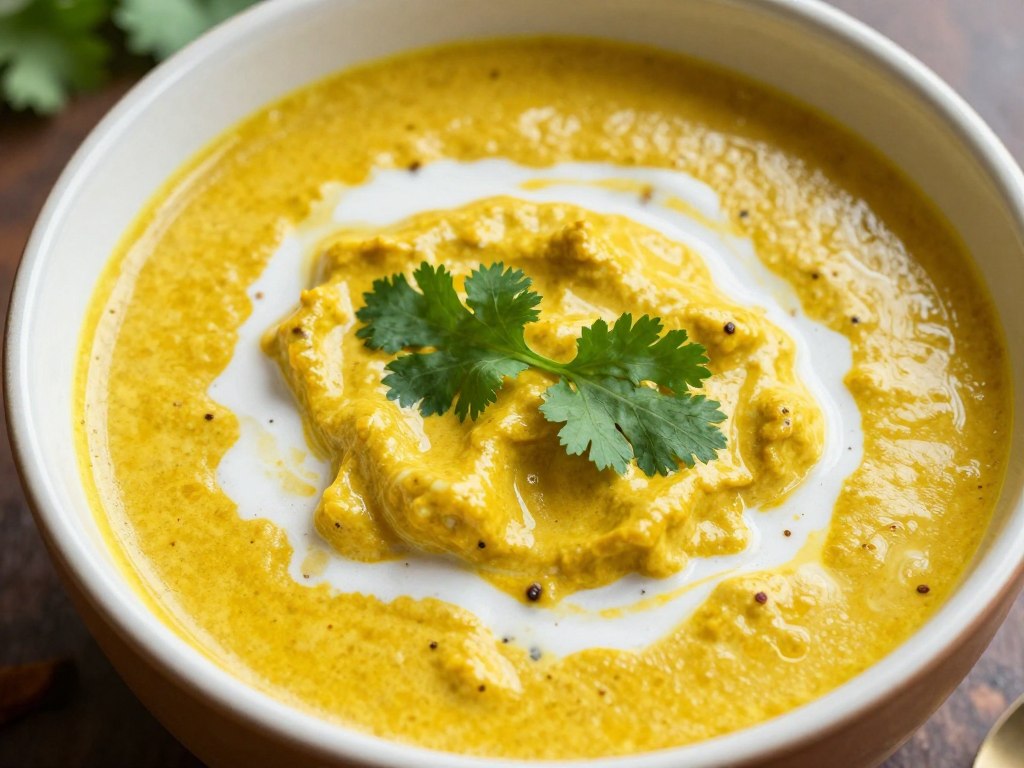 sos curry z mleczkiem kokosowym
